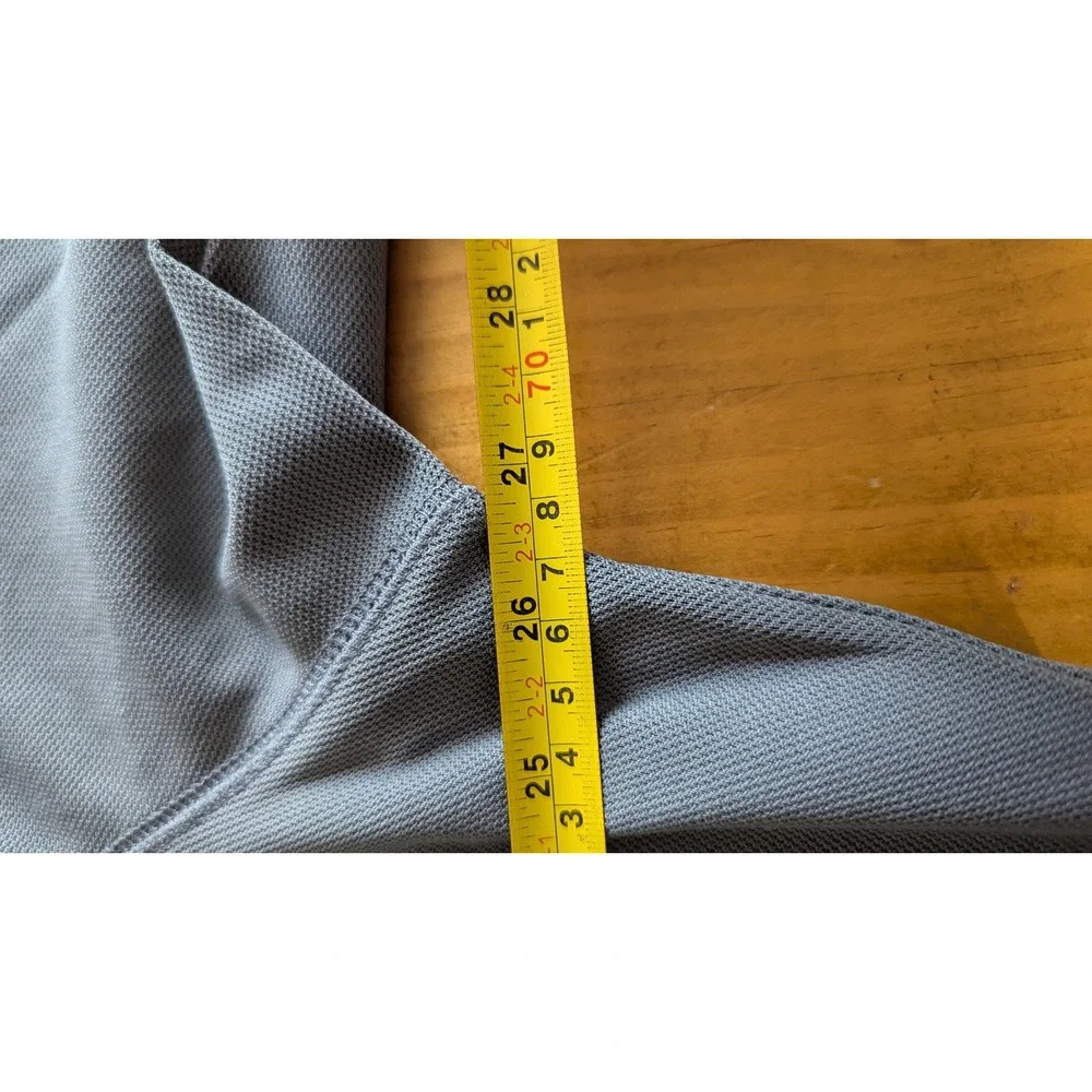 Pebble‎ Beach Performance Mens Large Gray Crewneck Golf Sweatshirt Pullover